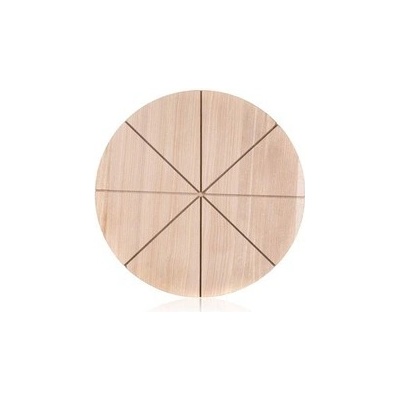 Banquet Prkénko krájecí dřevěné na pizzu BRILLANTE 32 x 1,5 cm – Zboží Dáma