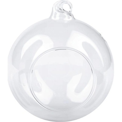 Skleněná koule Ø10 cm aerárium - transparent – Zboží Dáma
