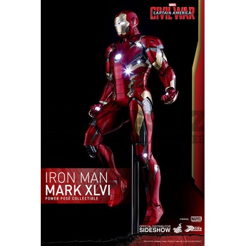 Hot Toys Captain America Civil War Power Pose Series Iron Man Mark XLVI 31 cm