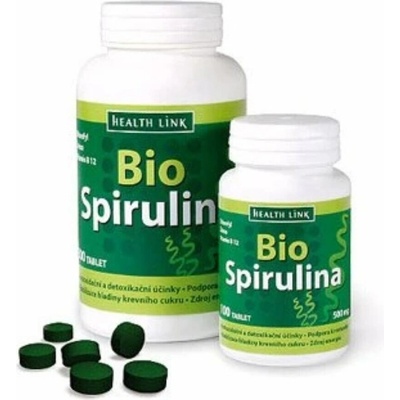 Health Link Bio Spirulina 500 mg 300 tabliet