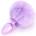 ToyJoy Happiness Enchanting Bunnytail Buttplug Purple