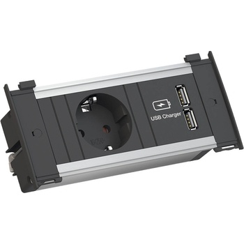 Image 1 of Bachmann KAPSA 1 Plug + 2 USB (927.251)