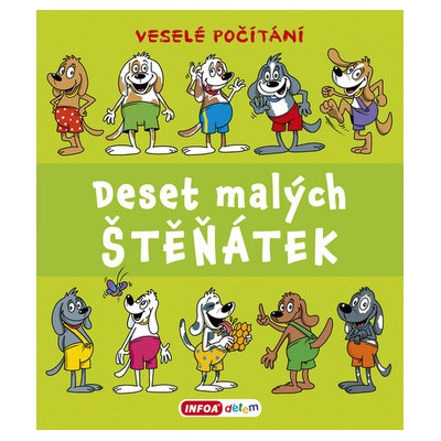 Deset malých štěňátek