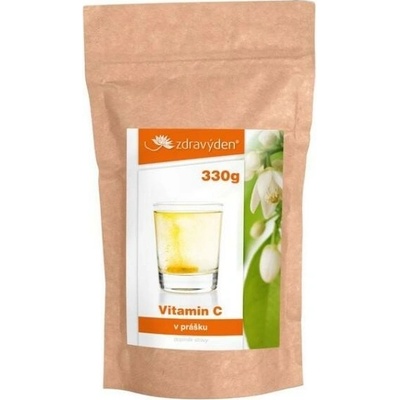 Zdravý den práškový vitamín C 330 g