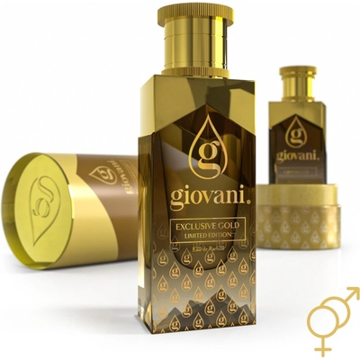 Giovani Eau de parfum EXCLUSIVE GOLD 30% parfum unisex 50 ml