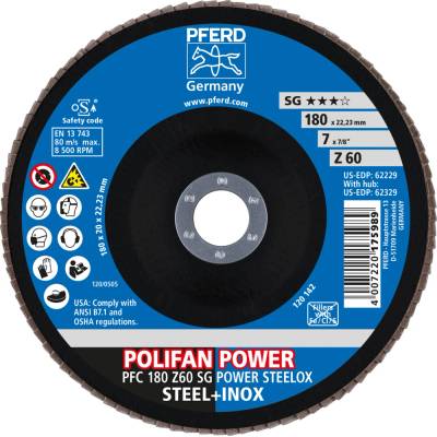 Pferd lamelový brúsny kotúč 180 mm Z60 67786185