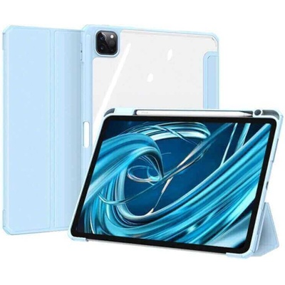 SES 2v1 Smart flip cover+zadný silikónový ochranný obal s držiakom pero Xiaomi Redmi Pad SE 11 16558 svetlo modrý