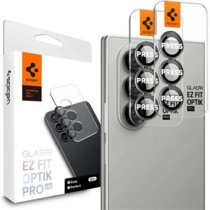 Spigen Samsung Z Fold7 SPIGEN OPTIK PRO HD защитно стъкло за камера 2бр. 9H, само за обектива, ЧЕРНО AGL09581 (AGL09581)