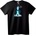 NOONEBRAND Тениска Мистична горска книга - 2XL, Black