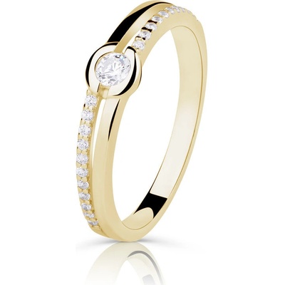 Zodiax Dámský prsten ve žlutém zlatě 1648