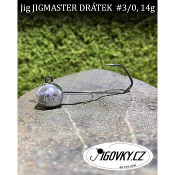 Jigovky.cz Jigové hlavičky Jigmaster Drátek vel.3 14g 5 ks