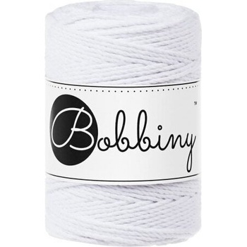Bobbiny 3PLY Macramé Rope 1, 5 mm 100 m White юта (TD-E025)