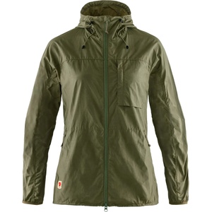 Fjällräven Дамско ветрозащитно яке Fjällräven Women's High Coast Wind Jacket Windproof jacket - Green - размер XS (118-0187-0511)