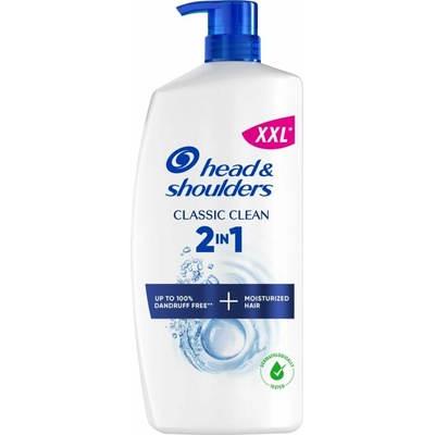 Head & Shoulders Classic Clean 2in1 šampón proti lupinám 2 v 1 800 ml
