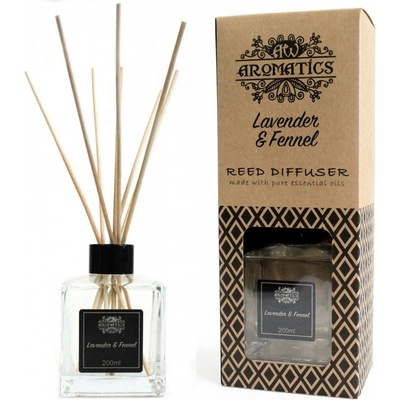Ancient Wisdom Levandule & fenykl difuzér s 100% éterickým olejem 200 ml