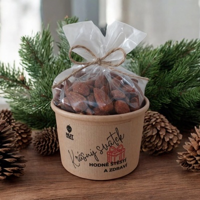 Nutworld Mandle Uzené v celofánku a Eko kelímku K svátku 180 g