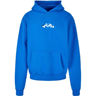 Urban Classics Суичър LY HOODIE ''YOUTH'' cobalt blue XXLUB-LY006-01495 - Бял, размер 3XL
