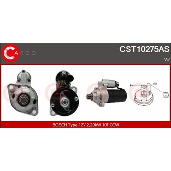 Štartér CASCO CST10275AS