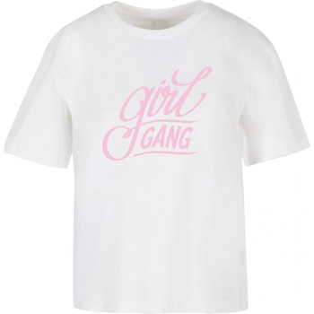 Mister Tee Тениска Girl Gang Wording Tee white XXLUB-MST172-00220 - Камуфлаж, размер XL
