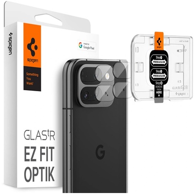 Spigen Комплект 2 броя фолиа Spigen Glass tR EZ Fit Optik за Google Pixel 9 Pro Fold, защита на камерата (AGL08269) (AGL08269)