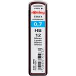 Графити Rotring Hi Polymer HB 0.7 mm 12 графити (HB 0)
