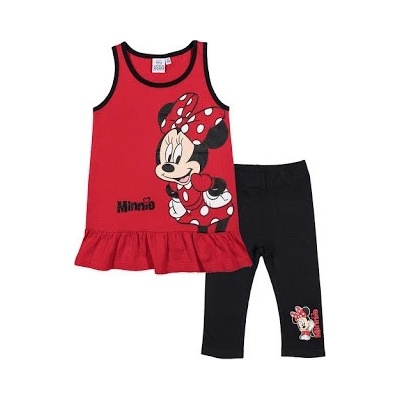 Disney Minnie tielko a capri legíny červená