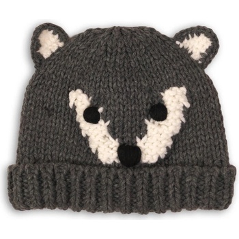 Čiapka zimná chlapčenská šedá