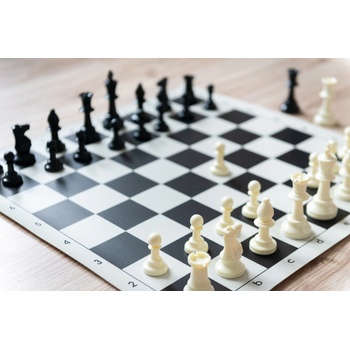 Šachová súprava komplet veľká čierna