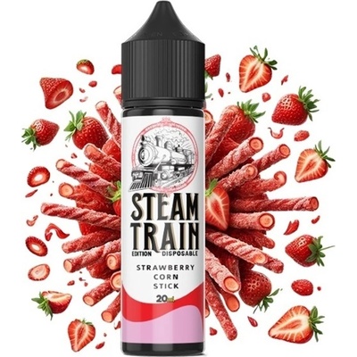 Steam Train Disposable Edition Strawberry Corn Stick 20ml/60ml