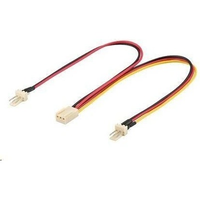 PremiumCord rozdvojka pro napájení ventilátorů 3pin, 22cm kn-22 – Zboží Mobilmania
