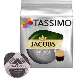 Jacobs | Espresso Ristretto - 16 капсули за Tassimo