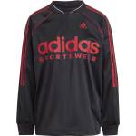 adidas Дамска фланелка Adidas Jacquard Long-Sleeve Jersey Womens - Black