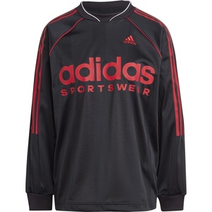 adidas Дамска фланелка Adidas Jacquard Long-Sleeve Jersey Womens - Black