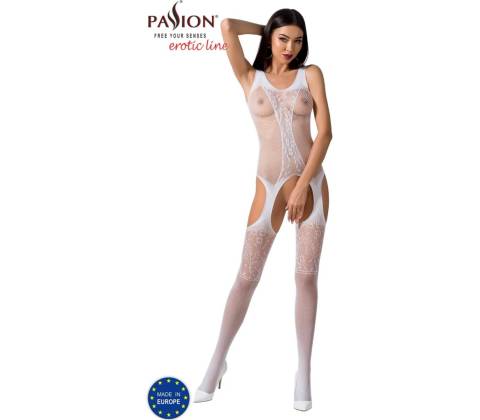 Passion Bodystocking BS072 White