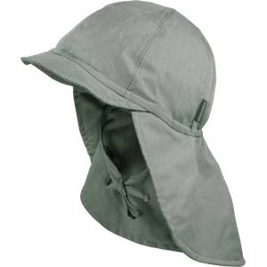 maximo Детска шапка с козирка maximo Kids' Mini Neck Protector Hat Plain, Tie, Lining Cap - Mineral - размер 49 cm (904-6357-0311)
