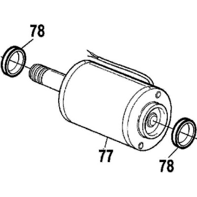 MBA01R03 motor pro HYPPO 7124 24V