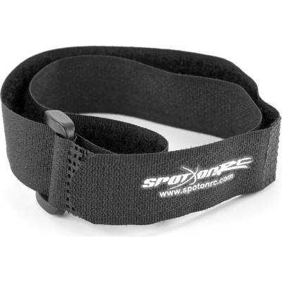 SpotOnRC Uťahovací suchý zips čierny