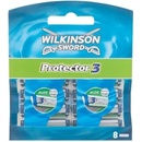 Holiace hlavice a planžety Wilkinson Sword Protector 3 8 ks