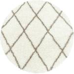 Ayyildiz Кремав кръгъл килим ø 120 cm Alvor - Ayyildiz Carpets (ALVOR1201203401CREAM)