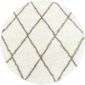 Ayyildiz Кремав кръгъл килим ø 120 cm Alvor - Ayyildiz Carpets (ALVOR1201203401CREAM)