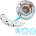 Airflow Developments Контролен модул с издърпващ се ключ и таймер PCTS за вентилатори iCON 12V (5364)