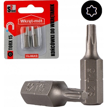 Milwaukee Skrutkovacie bity ShW TX15 25 mm 2 ks