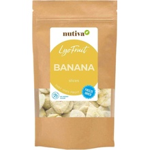 NUTIVA Lyofilizované banány plátky 100 g