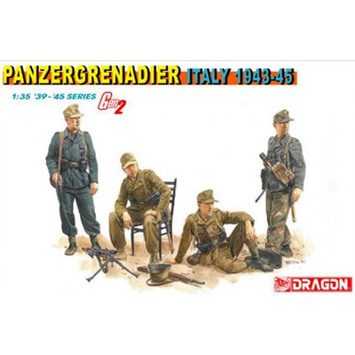 Model Kit figurky 6348 PANZERGRENADIER ITALY 1943 45 1:35