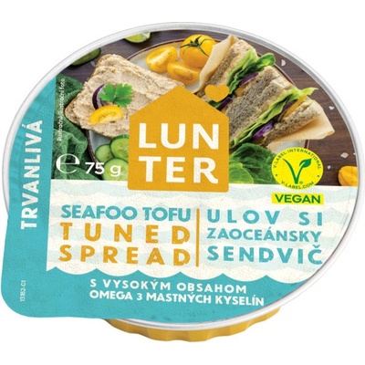Lunter Pomazánka Seafoo Tofu Tuned spread trvanlivá 75g