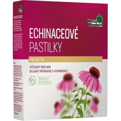 Naturprodukt Echinaceové pastilky 20 kapsúl