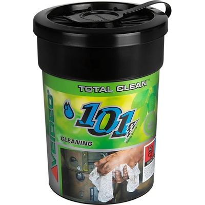Veidec total clean čistiace utierky 90 ks