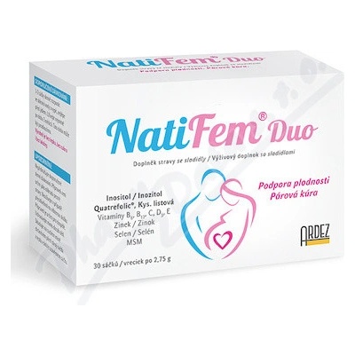 Natifem Duo doplněk stravy 30 x 2,75 g sáčky