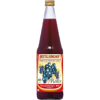 Beutelsbacher Bio šťava z červeného hrozna 100% 0,7 l