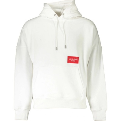 Calvin Klein pánska mikina bez zipsu Biela